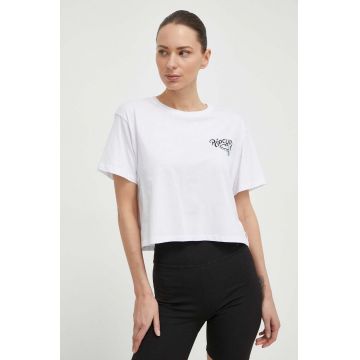 Rip Curl tricou femei, culoarea alb