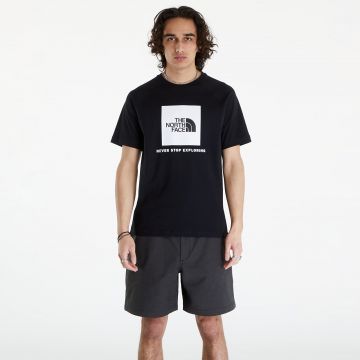 Tricou The North Face S/S Raglan Redbox Tee TNF Black