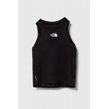 The North Face top copii NEVER STOP TANK culoarea negru