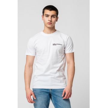 Tricou slim fit de bumbac organic