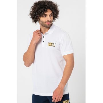 Tricou polo cu model uni