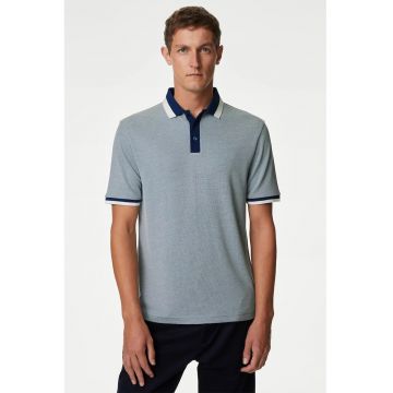 Tricou polo din amestec de modal