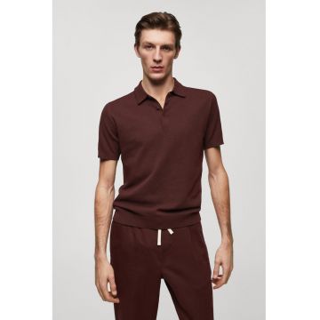 Tricou polo din tricot Andrew