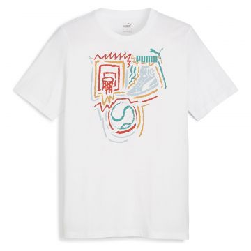 Tricou PUMA pentru barbati GRAPHICS YEAR OF SPORTS TEE - 68017602