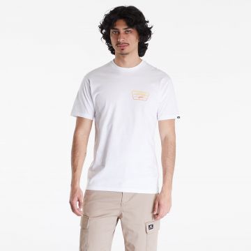 Tricou Vans Full Patch Back SS Tee White/ Copper Tan