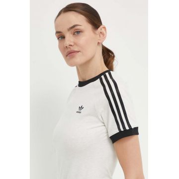 adidas Originals tricou femei, culoarea gri, IR8104