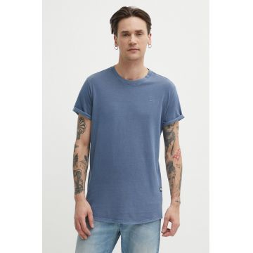 G-Star Raw tricou din bumbac x Sofi Tukker barbati, culoarea albastru marin, neted