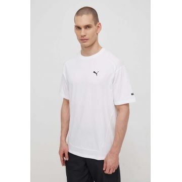 Puma tricou din bumbac RAD/CAL bărbați, culoarea alb, uni, 678913