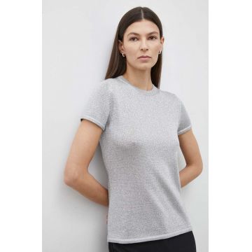 Theory tricou femei, culoarea argintiu