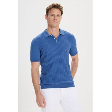 Tricou polo de bumbac