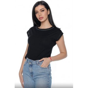 Tricou T07 negru Madelia