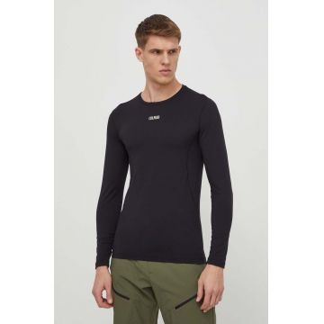 Colmar longsleeve sport culoarea negru, neted