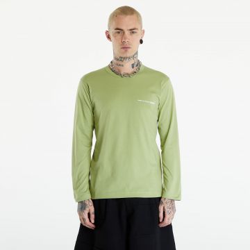 Tricou Comme des Garçons SHIRT Long Sleeve Tee Knit Khaki