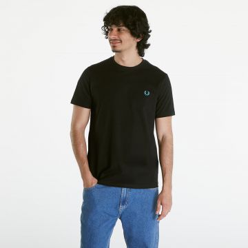 Tricou FRED PERRY Print T-shirt Black