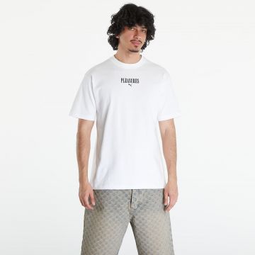 Tricou PUMA x PLEASURES Graphic Tee PUMA White