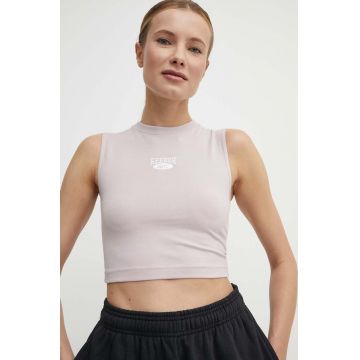 Reebok Classic top Archive Essentials femei, culoarea roz, 100076247