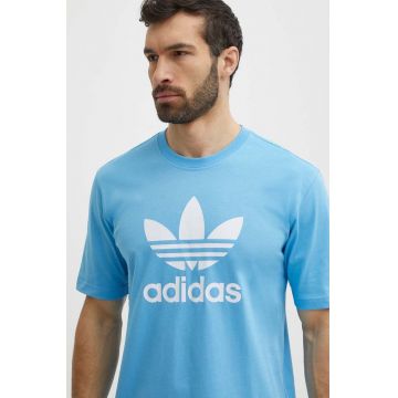 adidas Originals tricou din bumbac barbati, cu imprimeu, IR7980