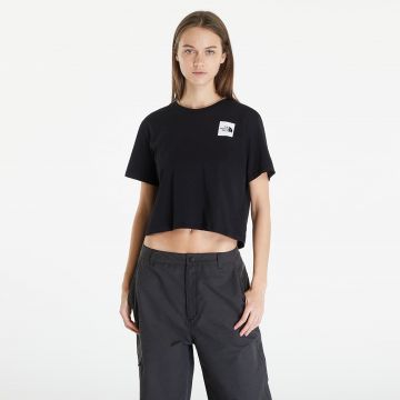 Tricou The North Face S/S Cropped Fine Tee TNF Black