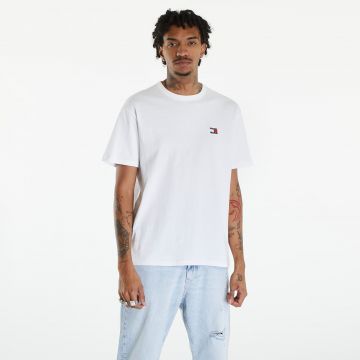 Tricou Tommy Jeans Regular Badge Tee White