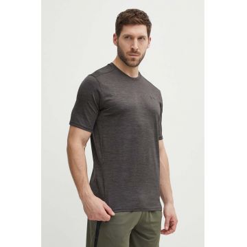 Under Armour tricou de antrenament Tech Vent culoarea gri, melanj