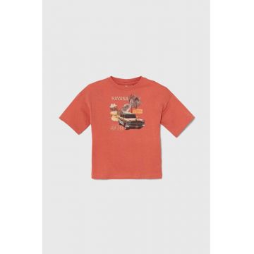 zippy tricou de bumbac pentru copii culoarea roz, cu imprimeu